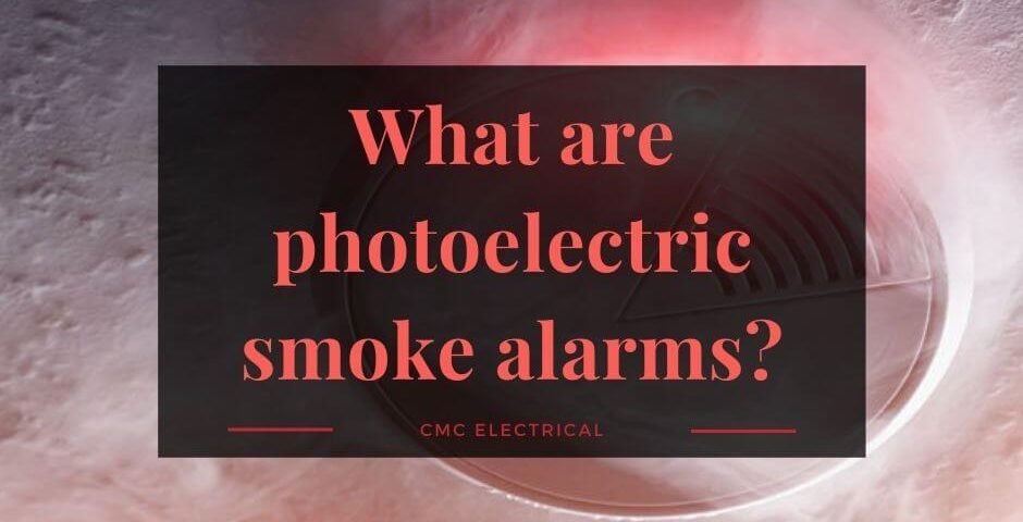 What are photoelectric smoke alarms